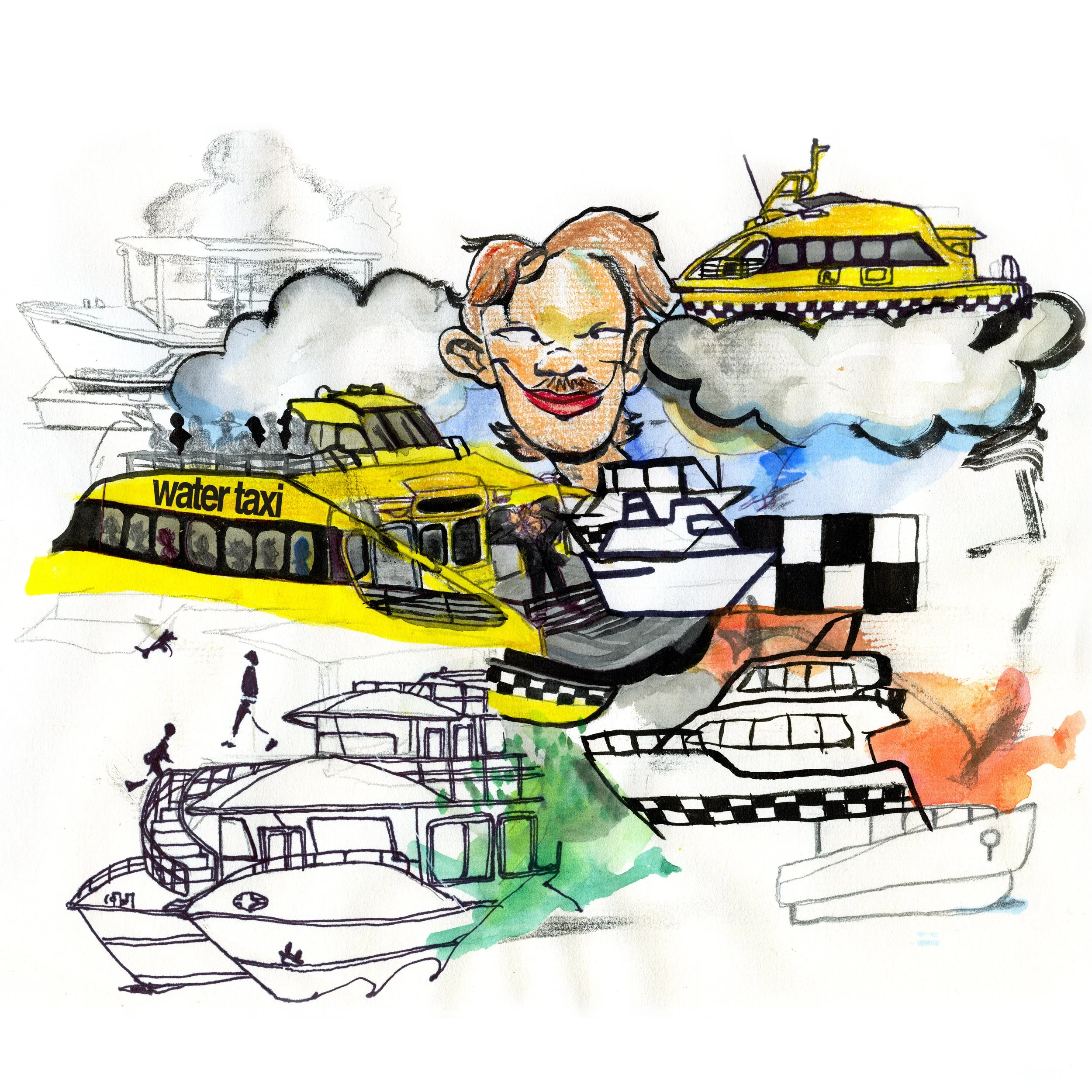 Album artwork for WATER TAXI by vlush